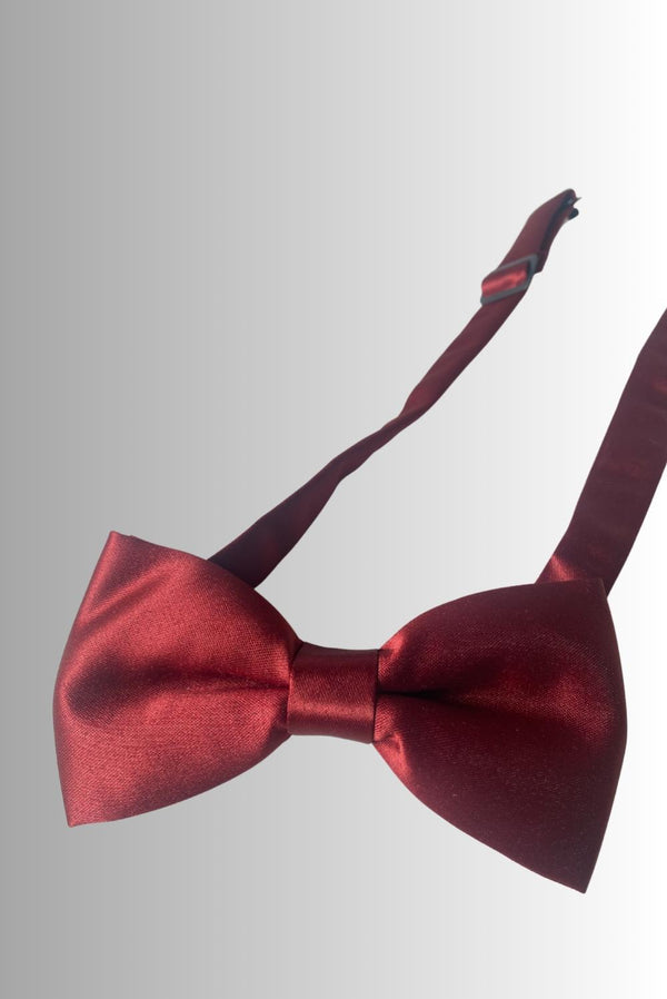 Herren Krawatte Mikrofaser Rot