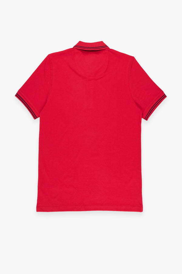 Piquet Man Polo Red