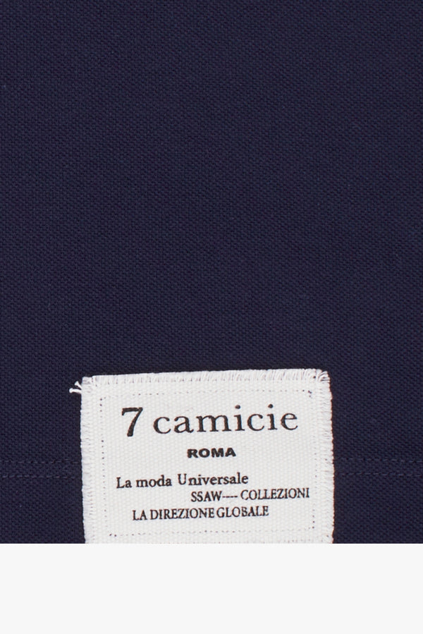 Polo Homme Piquet Bleu