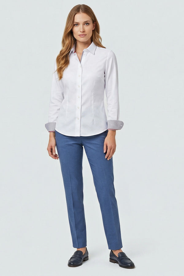 Beatrice Sport Oxford Women Shirt White