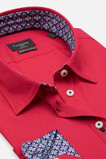 Poplin Stretch Women’s Shirt Pink
