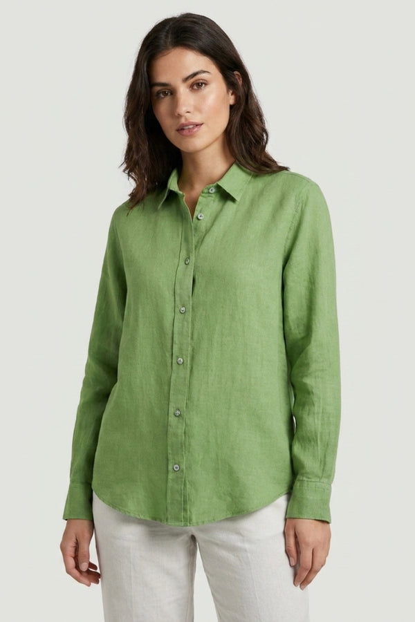 Chemise Femme Beatrice Sport Lin Vert