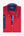 Camisa Hombre Manga corta Bernini Iconic Popelin Stretch Rojo