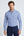 Leonardo Sport Herren Hemd Popelin Weiss Blau
