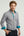 Camisa Hombre Donatello Iconic Popelin Stretch Blanco Negro