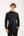 Chemise Homme Satin Noir