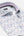 Firenze Sport Herren Hemd Popelin Weiss Blau