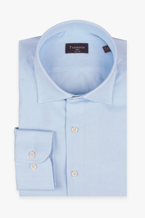 Camicia Uomo Firenze Oxford Celeste