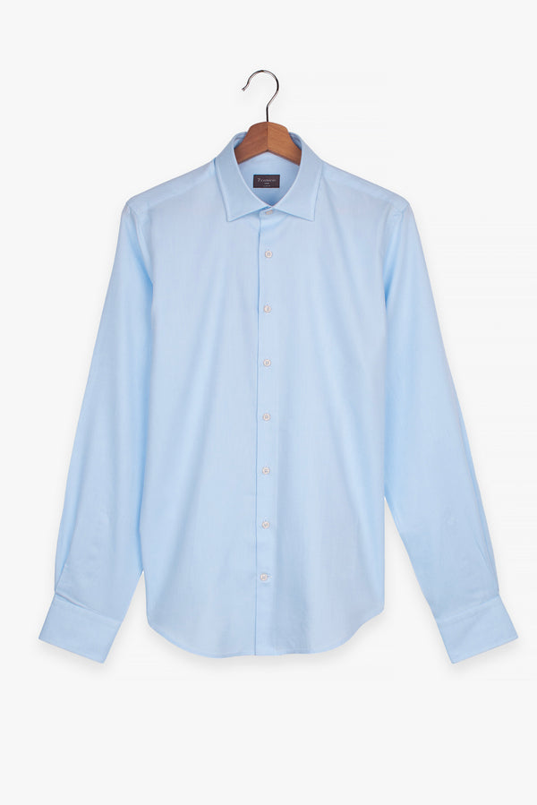 Camicia Uomo Firenze Oxford Celeste