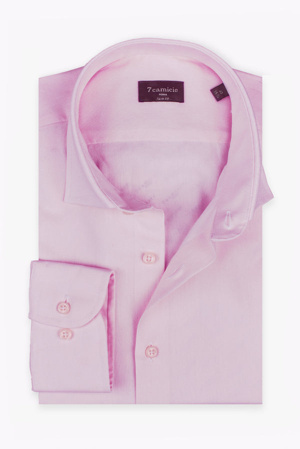 Camicia Uomo Firenze Oxford Rosa