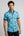 Camisa Hombre Manga corta Roma Iconic Popelin Azul Claro Azul