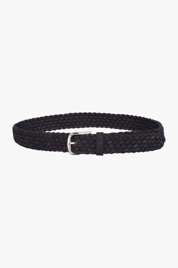 Leather Man Belt Black