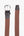 Herren Gurtel Elastan Orange