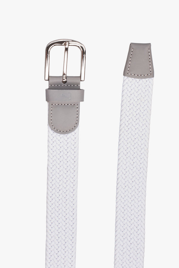 Ceinture Homme Elastan Blanc