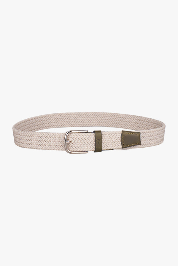 Stretch Man Belt Beige