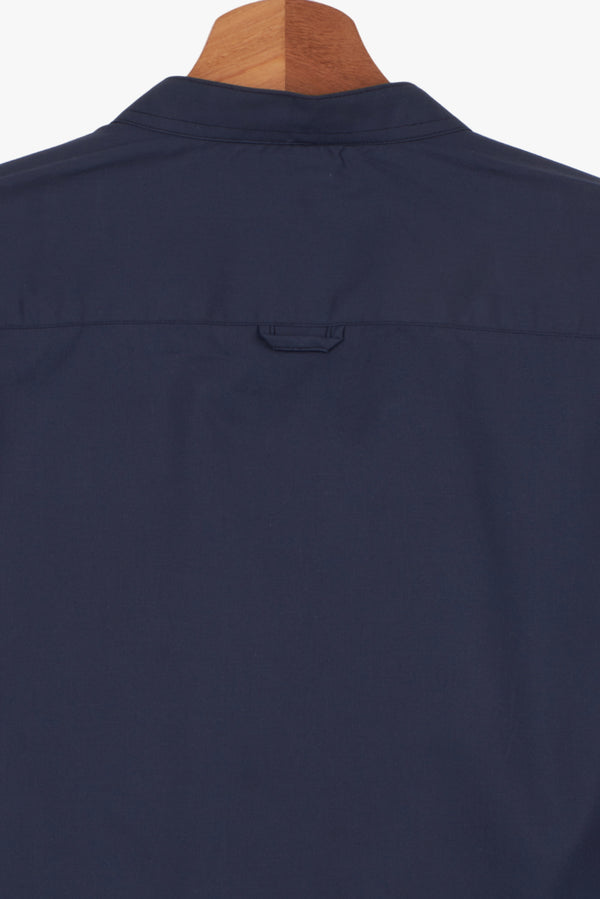 Caravaggio Essentials Poplin Stretch Man Shirt Blue