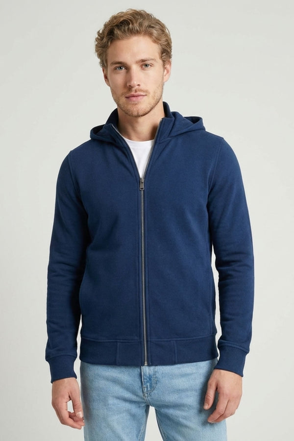 Sweat homme blau à capuche