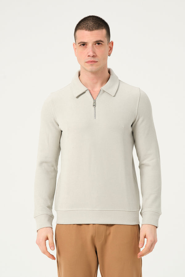 Pull Gris clair pour Homme