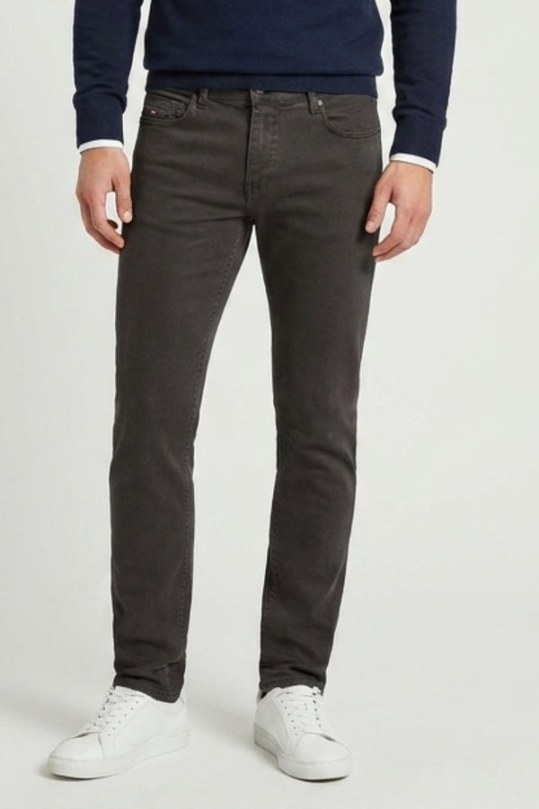 Herren Hose Baumwollstretch Braun