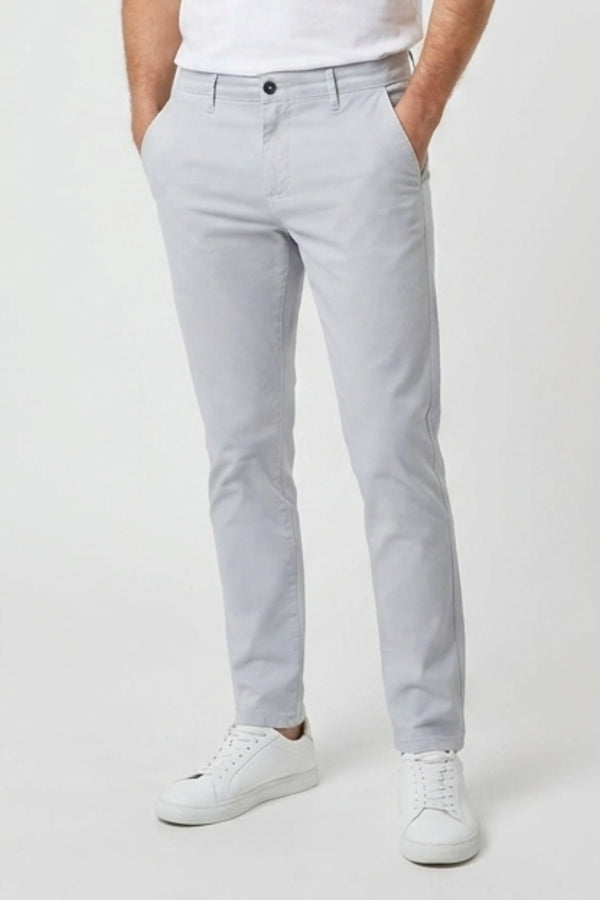Cotton Stretch Man Pant Grey
