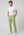 Cotton Stretch Man Pant Green