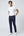 Pantalon Homme Coton extensible Bleu