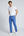 Herren Hose Baumwollstretch Blau