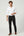 Pantalones Hombre Algodon elástico Negro