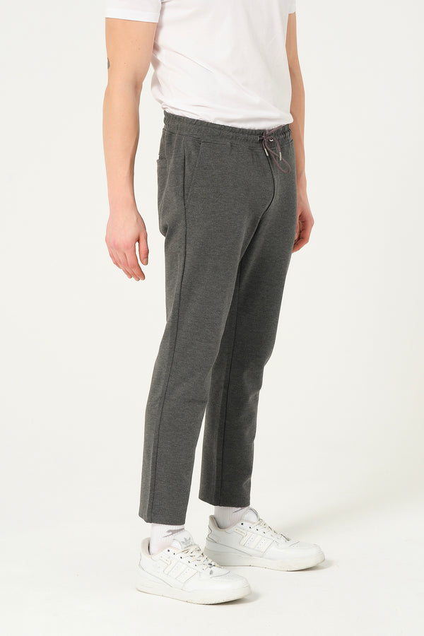 Cotton Man Jogger Pant Grey