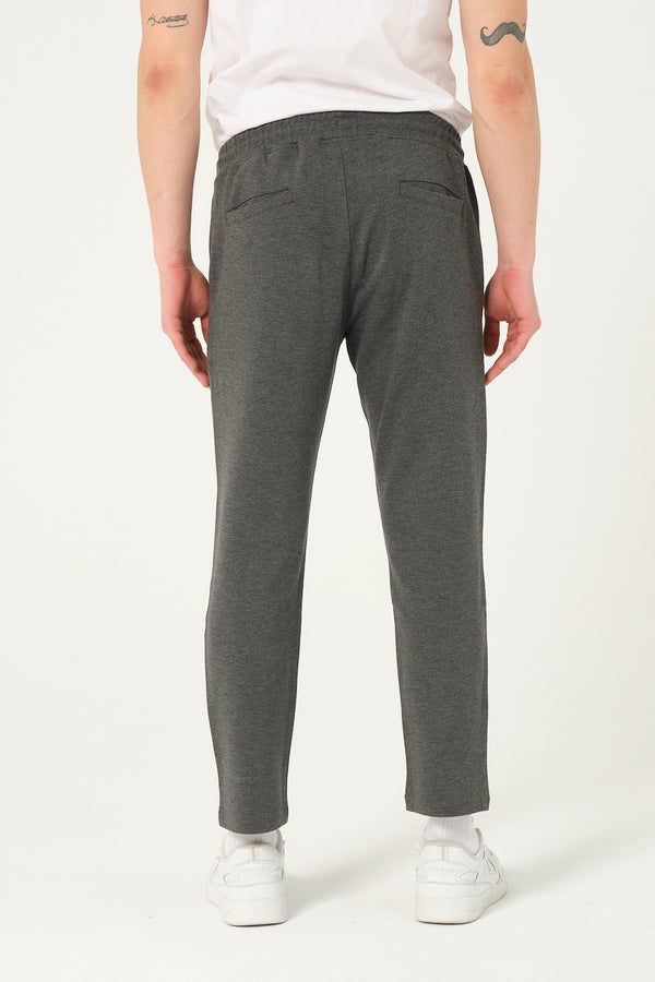 Cotton Man Jogger Pant Grey