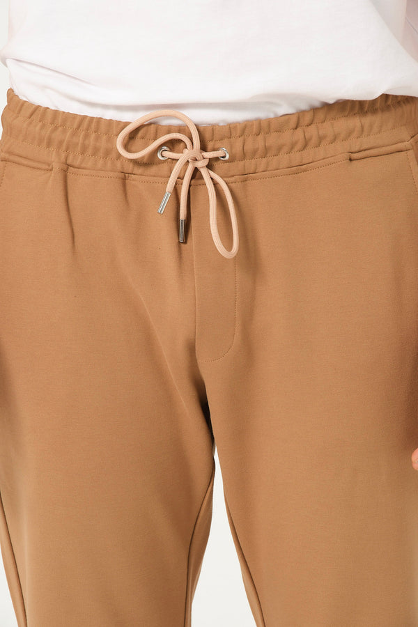 Cotton Man Jogger Pant Brown