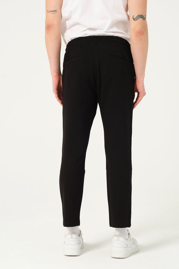 Cotton Man Jogger Pant Black