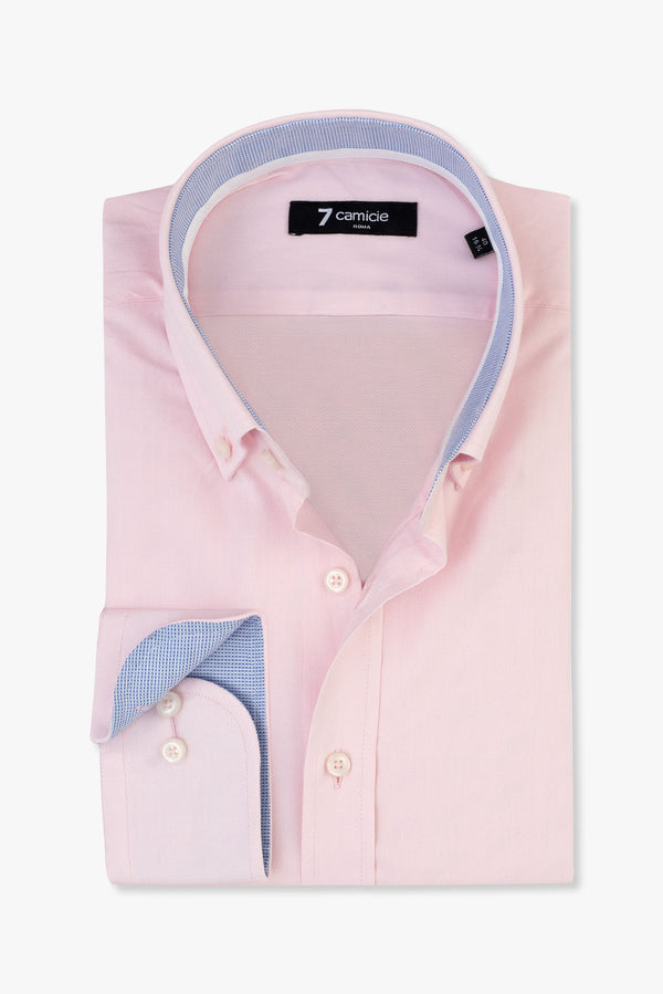 Leonardo Sport Oxford Man Shirt Pink
