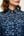 Camisa vaquera de mujer Cuello Italiano azul Estampada