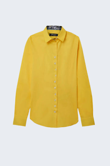 Beatrice Sport Poplin Stretch Women’s Shirt Yellow