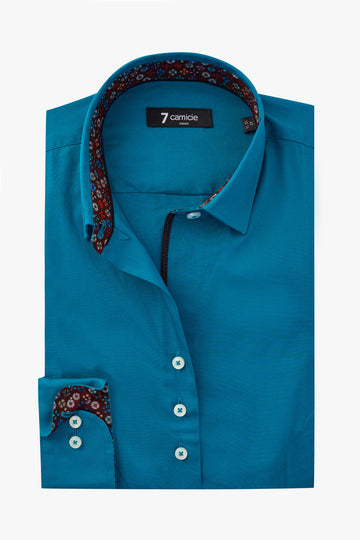 Beatrice Sport Poplin Stretch Women’s Shirt Green