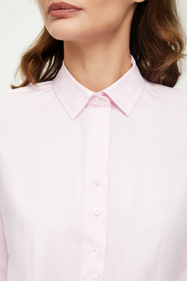 Linda Essential Oxford Women Shirt Pink