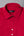 Spread Collar Poplin Stretch Women Shirt Red Plain