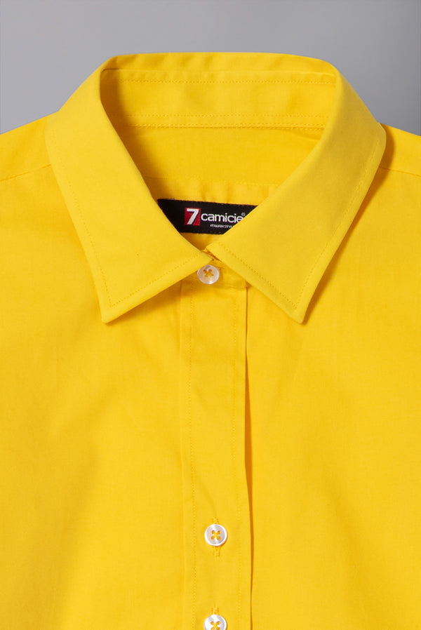 Linda Essentials Poplin Stretch Women Shirt Yellow