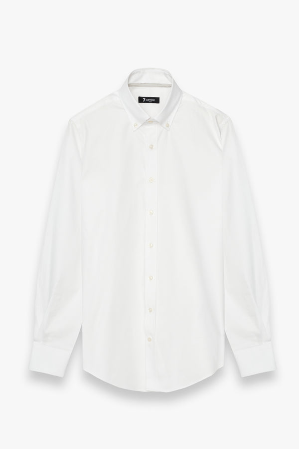 Leonardo Sport Jaquard Man Shirt White