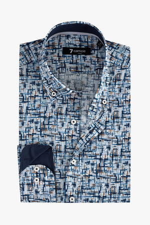 Chaussettes Homme Coton Bleu – 7 Camicie