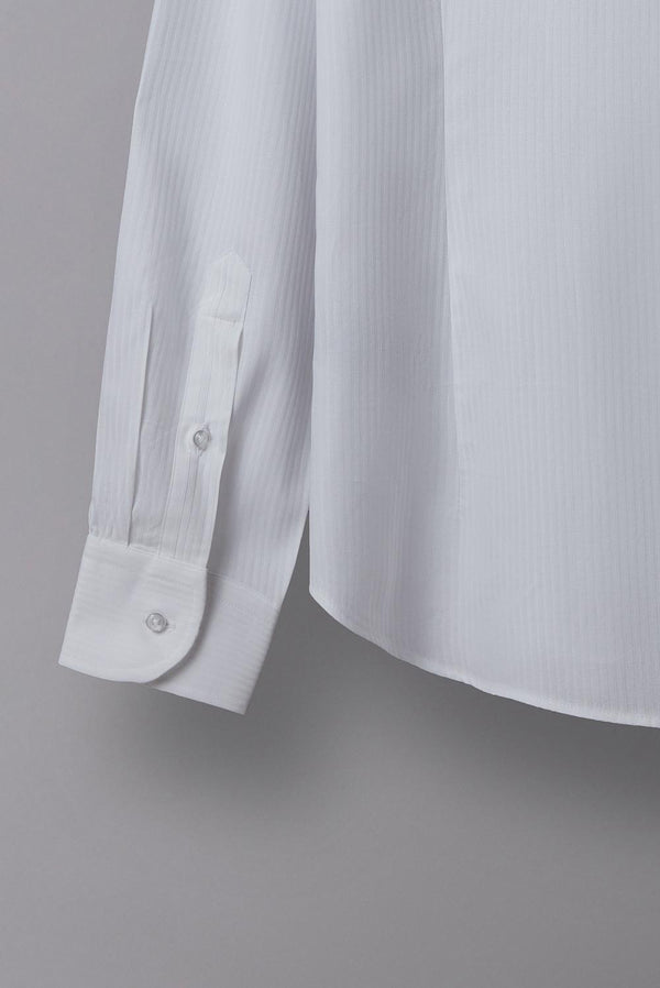 Camisa Hombre Donatello Iconic Jacquard Blanco Blanco