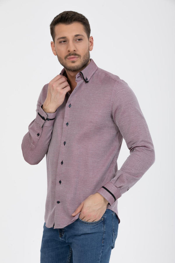 Chemise Homme Billy Sport Armaturato Rouge Blanc