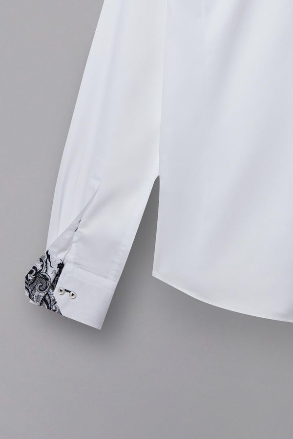 Vittorio Sport Satin Man Shirt White