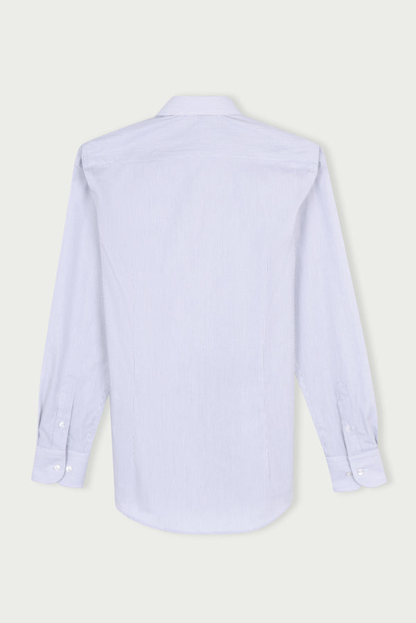 Camisa Hombre Firenze Algodon Azul Blanco