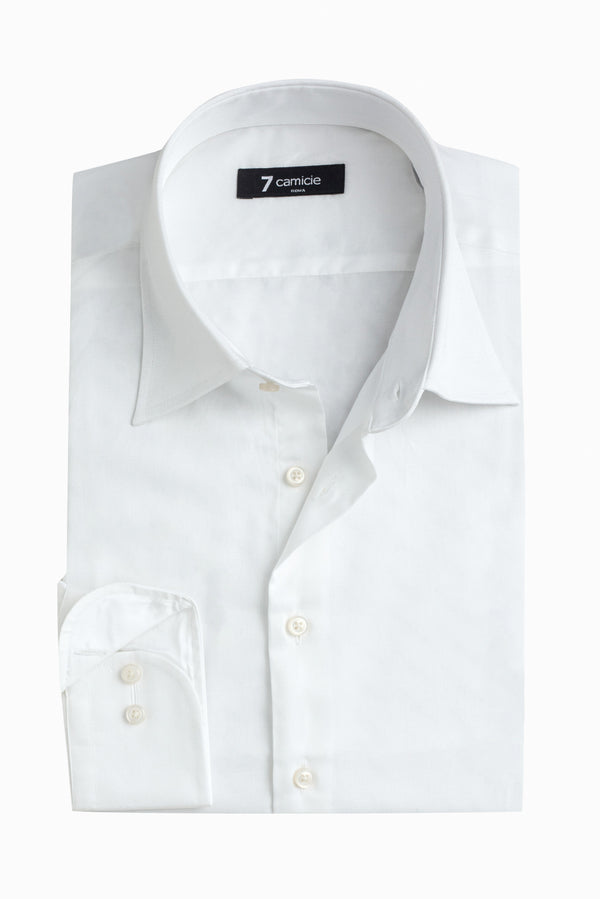 Romeo Essentials Poplin Man Shirt White