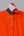 Button down Collar Poplin Stretch Women Shirt Orange Plain