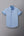 Button down Collar Poplin Stretch Man Shirt Light Blue Plain