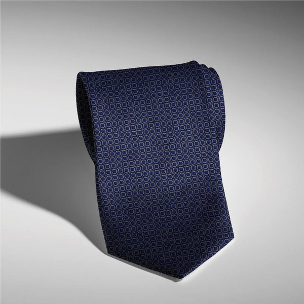 Silk Man Tie Blue Grey