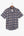 Camicia Uomo Manica Corta Hawaii Sport Popelin Blu Arancione